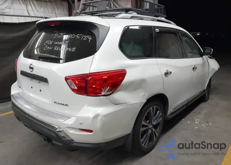 2017 Nissan Pathfinder Platinum from USA, damaged, VIN 5N1DR2MN3HC641819